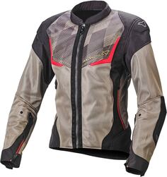 Куртка Macna Orcano мотоциклетная текстильная, черный/коричневый
