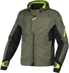 Куртка Macna Beacon водонепроницаемая мотоциклетная текстильная, зеленый