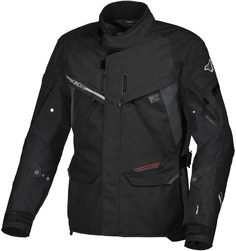 Куртка Macna Mundial водонепроницаемая мотоциклетная текстильная, черный