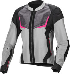 Куртка Macna Orcano мотоциклетная текстильная, серый/розовый