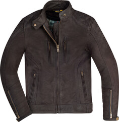 Куртка Merlin Mia мотоциклетная кожаная, коричневый