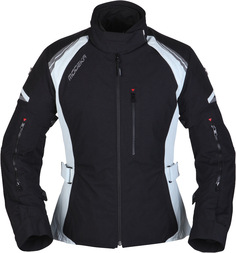 Куртка Modeka Amberly мотоциклетная текстильная, черный/светло-серый