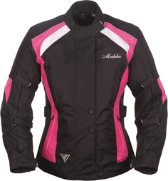 Куртка Modeka Janika мотоциклетная текстильная, черный/розовый