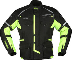 Куртка Modeka Tarex мотоциклетная текстильная, черный/зеленый