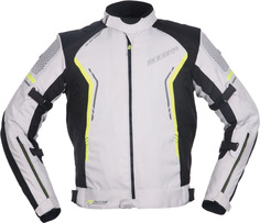 Куртка Modeka Khao мотоциклетная текстильная, светло-серый/черный