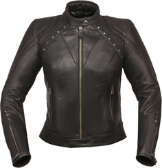 Куртка Modeka Jessy Gem мотоциклетная кожаная, черный