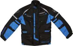 Куртка Modeka Tourex II детская мотоциклетная текстильная, черный/синий