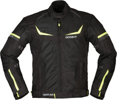 Куртка Modeka Yannik Air мотоциклетная текстильная, черный/зеленый