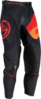Брюки Moose Racing Sahara Racewear для мотокросса, черный/желто-красный