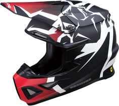 Шлем Moose Racing F.I. Agroid MIPS мотокросса, черный/красный