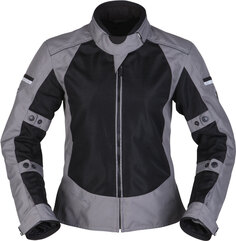 Куртка Modeka Veo Air мотоциклетная текстильная, черный/серый