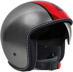 Шлем MOMODESIGN Blade реактивный, серый/черный/красный