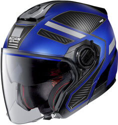 Шлем Nolan N40-5 Beltway N-Com реактивный, синий/черный