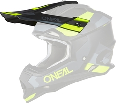Козырек шлема Oneal 2Series Spyde, черный/желтый O'neal