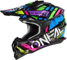 Шлем Oneal 2Series Glitch для мотокросса, мультиколор O'neal