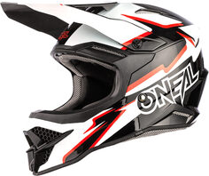 Шлем Oneal 3Series Voltage для мотокросса, черный/белый O'neal