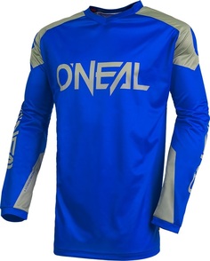 Джерси Oneal Matrix Ridewear мотокросс, синий/серый O'neal