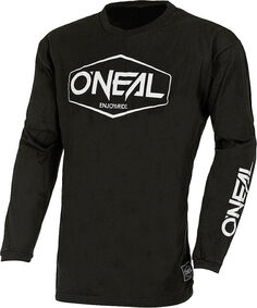 Джерси Oneal Element Cotton Hexx V.22 молодежный мотокросс, черный/белый O'neal