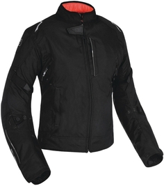 Куртка мотоциклетная текстильная женская Oxford Girona 1.0, черный