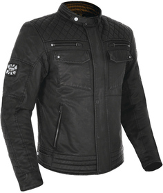 Куртка мотоциклетная текстильная Oxford Hardy Wax, черный