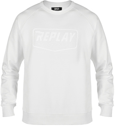 Лонгслив Replay Logo, белый