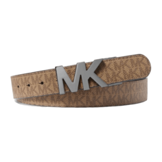 Ремень Michael Kors Reversible Logo Buckle, светло-коричневый