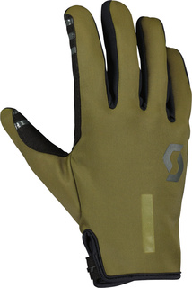 Перчатки Scott 350 Neoride с силиконойвой ладонью, зеленый