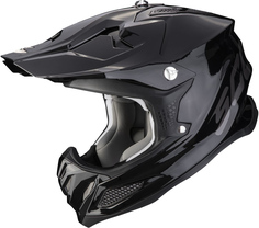 Шлем Scorpion VX-22 Air Solid со съемной подкладкой, черный