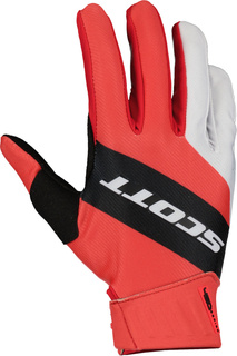 Перчатки Scott 450 Prospect 2023 с логотипом, красный/черный