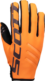 Перчатки Scott Neoprene II Мотоцикл с логотипом, оранжевый
