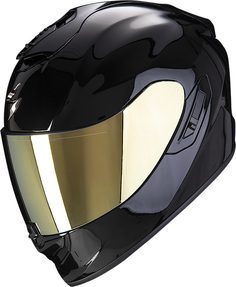 Шлем Scorpion EXO-1400 Evo Air Solid со съемной подкладкой, черный