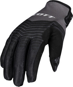 Перчатки Scott 350 Dirt Evo с логотипом, черный