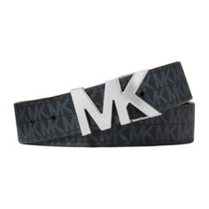 Ремень Michael Kors Reversible Logo Buckle, темно-синий