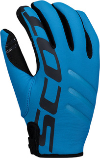Перчатки Scott Neoprene II Мотоцикл с логотипом, синий