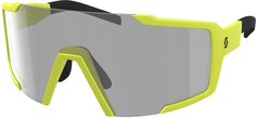 Солнцезащитные очки Scott Shield LS с регулируемой носовой накладкой, желтый/серый