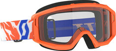 Мотоциклетные очки Scott Primal с логотипом, оранжевый