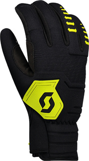 Перчатки Scott Ridgeline с регулируемым запястьем, черный/желтый
