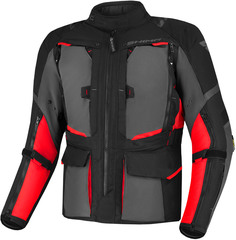 Мотоциклетная куртка SHIMA Hero 2.0 водонепроницаемая, черный/красный
