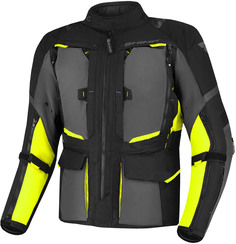 Мотоциклетная куртка SHIMA Hero 2.0 водонепроницаемая, черный/желтый
