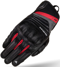 Перчатки SHIMA Rush с регулируемым запястьем, черный/красный
