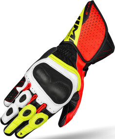 Перчатки SHIMA ST-3 с регулируемым запястьем, черный/белый/желтый