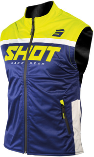Куртка Shot Bodywarmer Lite 2.0 без рукавов, синий/желтый