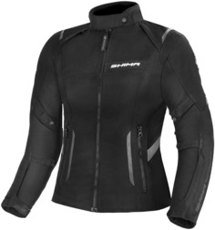 Женская мотоциклетная куртка SHIMA Rush водонепроницаемая, черный