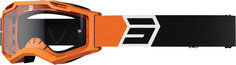 Мотоциклетные очки Shot Assault 2.0 Solar с логотипом, оранжевый/черный