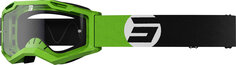 Мотоциклетные очки Shot Assault 2.0 Astro с логотипом, зеленый/черный