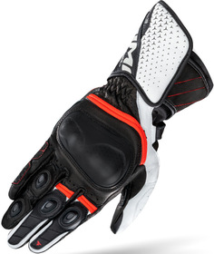 Перчатки SHIMA ST-3 с регулируемым запястьем, черный/белый/красный