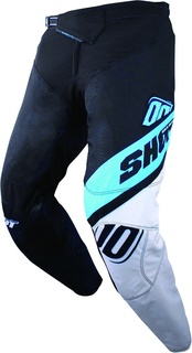 Мотоциклетные брюки Shot Aerolite Husqvarna с логотипом, черный/белый/синий