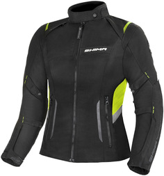 Женская мотоциклетная куртка SHIMA Rush водонепроницаемая, черный/желтый