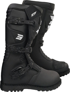 Мотоциклетные ботинки Shot ATV 2.0 WP с резиновой подошвой, черный