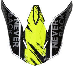 Козырек для шлема Shot Furious Draw с логотипом, черный/желтый